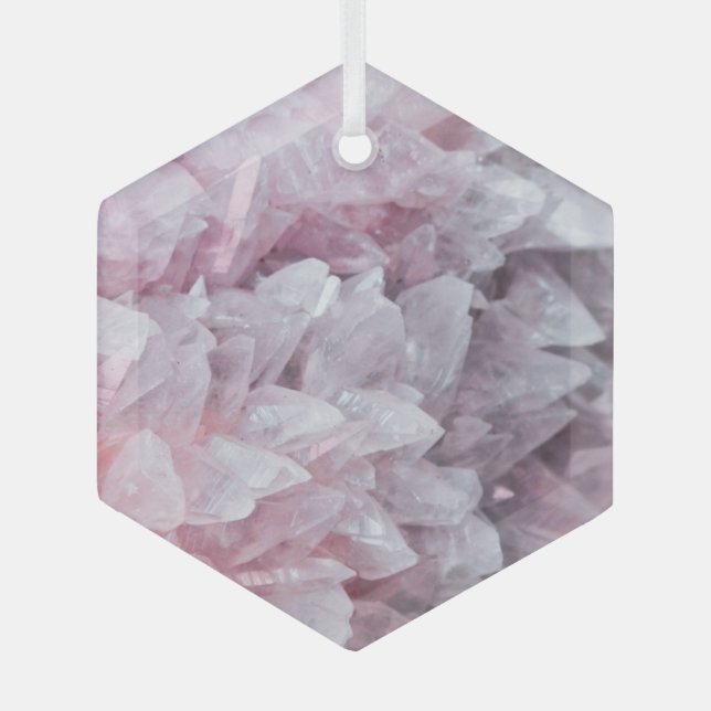 Adorno De Cristal Pink Quartz Mind Body Spirit Energy (Anverso)