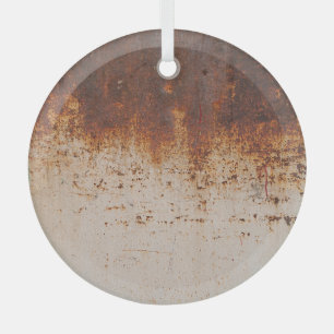 Adorno De Cristal Pintura descascarillada, textura de pared oxidada.