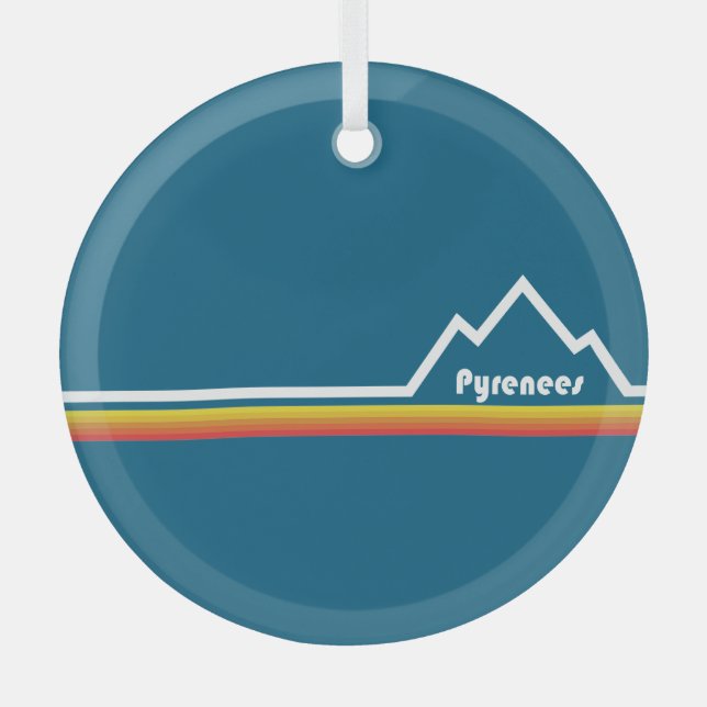 Adorno De Cristal Pirineos (Anverso)