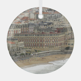 Adorno De Cristal Playa de Biarritz, arquitectura Belle Époque.
