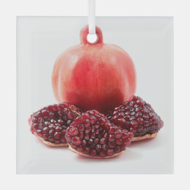 Adorno De Cristal Pomegranada (Anverso)