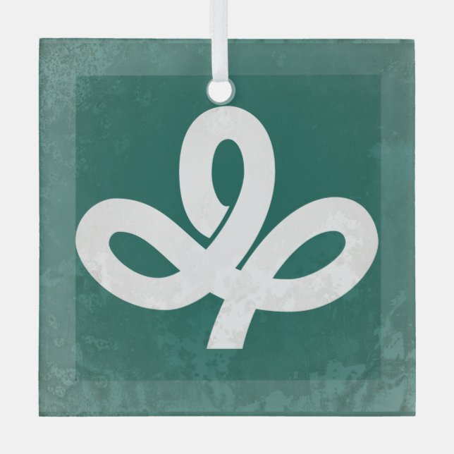 Adorno De Cristal Prefectura de Miyagi (Anverso)