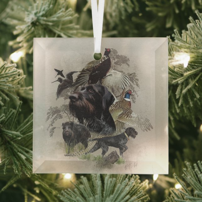 Adorno De Cristal Puntero inalámbrico alemán (in situ)