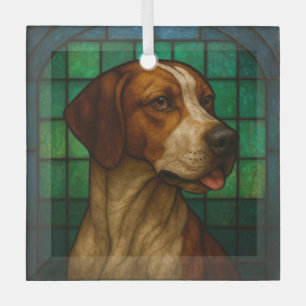 Adorno De Cristal Puntero "Vidrio manchado"