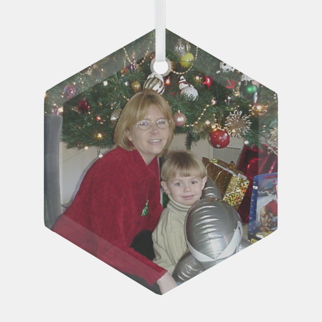 Adorno De Cristal Recuerdos de Navidades del pasado (Anverso)