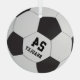Adorno De Cristal Regalo de fútbol | Número de nombre (Back)