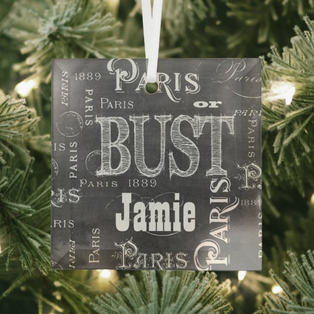 Adorno De Cristal Regalos de Francia y recuerdos de París (in situ)