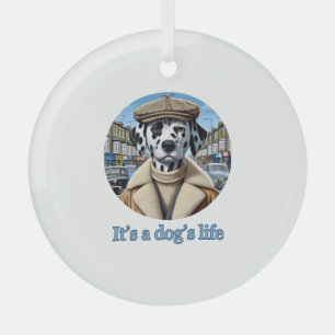 Adorno De Cristal regalos divertidos para los amantes del perro cami