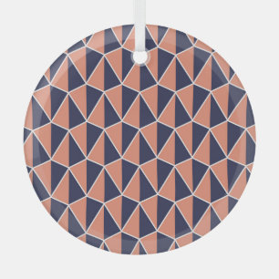 Adorno De Cristal Resumen geométrico: Art Deco sin foco