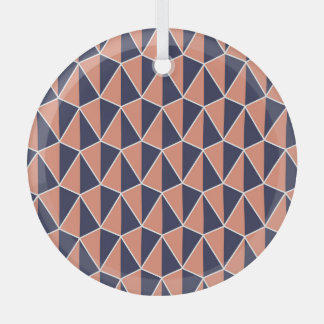 Adorno De Cristal Resumen geométrico: Art Deco sin foco