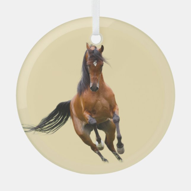 Adorno De Cristal Ron Hevener (Anverso)