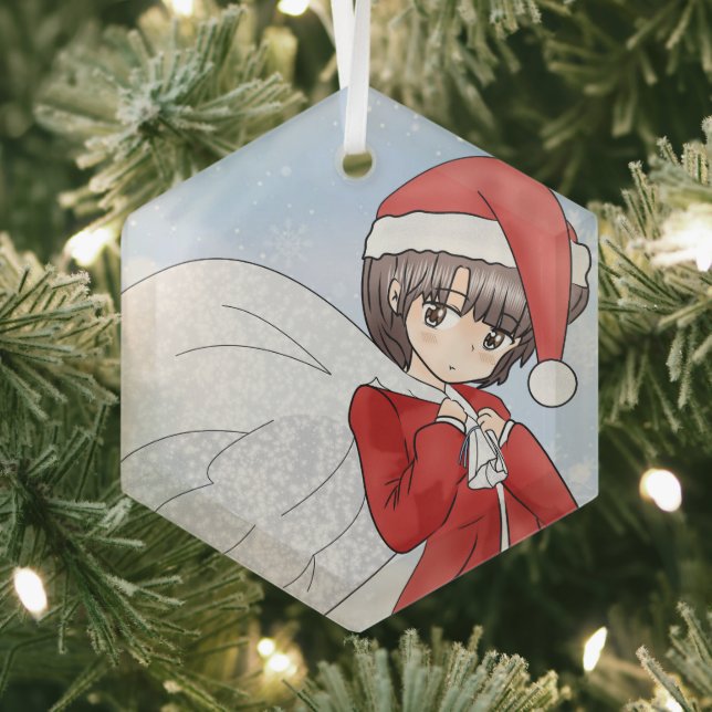 Adorno De Cristal Santa’s Little Helper (in situ)