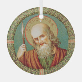 Adorno De Cristal Santo Tomás del Apóstol (JMAS 12)