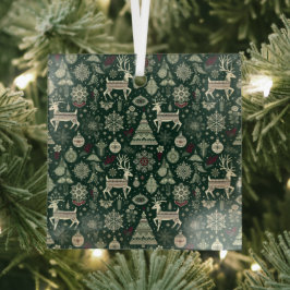 Adorno De Cristal Scandinavian Christmas Time