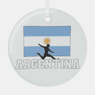 Adorno De Cristal Selección De Fútbol De Argentina