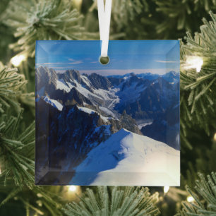 Adorno De Cristal Sierra   Mont Blanc, Alpes Europeos