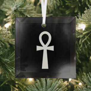 Adorno De Cristal Símbolo egipcio ankh
