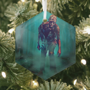 Adorno De Cristal SlipperyJoe figura de zombie aterradora aislada om