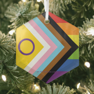 Adorno De Cristal SlipperyJoe Progreso del progreso de la bandera de