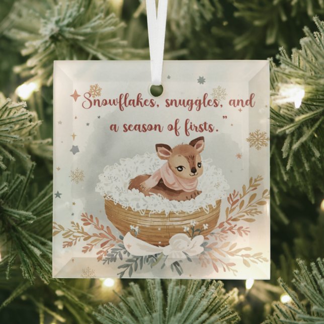 Adorno De Cristal  Snowflakes, Snuggles & A Season of Firsts  (in situ)