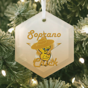 Adorno De Cristal Soprano Chick #10