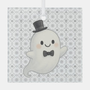 Adorno De Cristal Suave personalizado fantasma Halloween