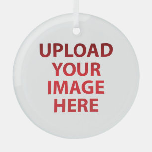 Adorno De Cristal Sube tu imagen de amor Logo Foto