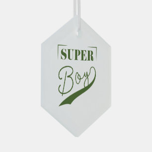 Adorno De Cristal Super Boy