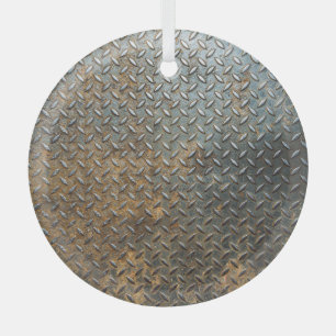 Adorno De Cristal Superficie metálica, fondo de textura reflectante.