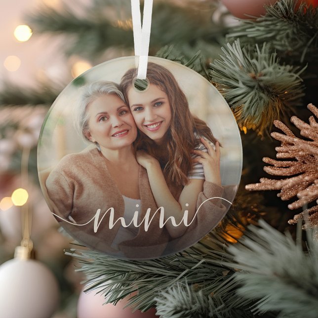 Adorno De Cristal Superposición del guión de la abuela de Mimi (Subido por el creador)