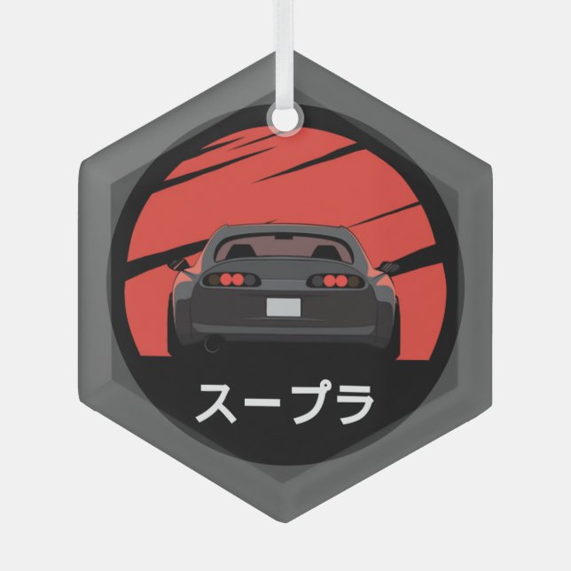 Adorno De Cristal Supra de MK4 (Anverso)