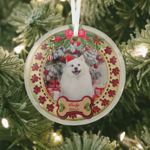 Adorno De Cristal Te Quiero Un Feliz Navidad Regalo Personalizado Pa