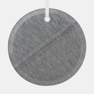 Adorno De Cristal Tela gris: textura abstracta de punto.