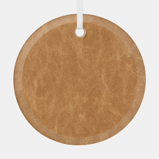 Adorno De Cristal Textura elegante de fondo de cuero (Anverso)