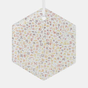 Adorno De Cristal Tibetano