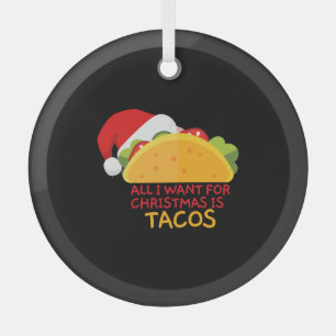 Adorno De Cristal Todo Lo Que Quiero De Los Navidades Son Los Navida