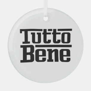 Adorno De Cristal Tutto Bene
