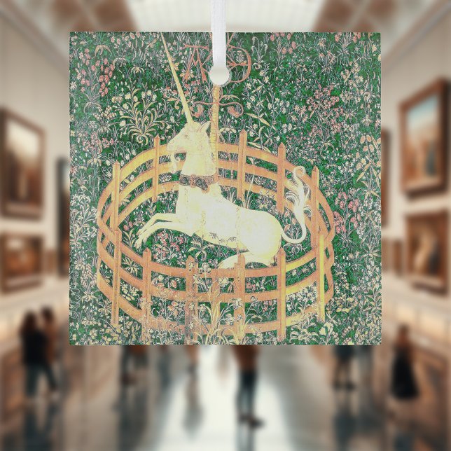 Adorno De Cristal Unicornio En Cautiverio (Subido por el creador)