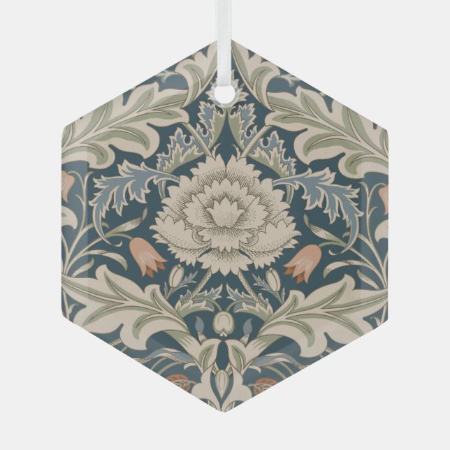 Adorno De Cristal William Morris Severn Floral Garden Floral Classic (Anverso)
