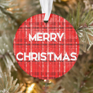 Adorno de cuadros rojos dudoso