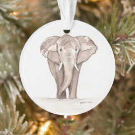 adorno de elefante