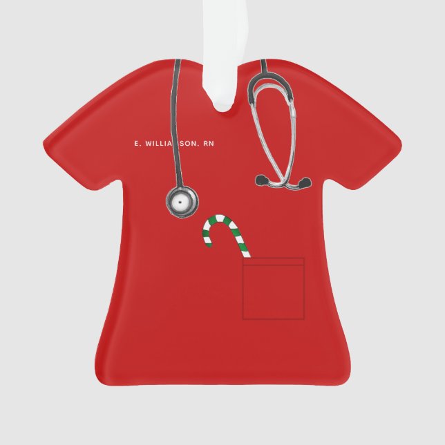 Adorno de enfermera (Anverso)