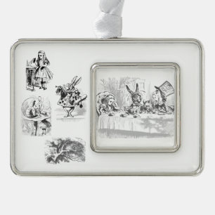 Adorno de fiesta de té Vintage Alice in Wonderland
