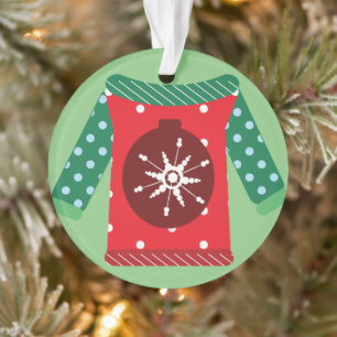 Adorno de foto de árbol de Navidad garabateado