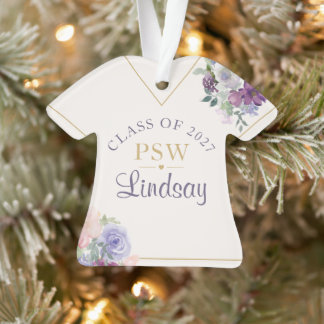 Adorno de graduación personalizado PSW |