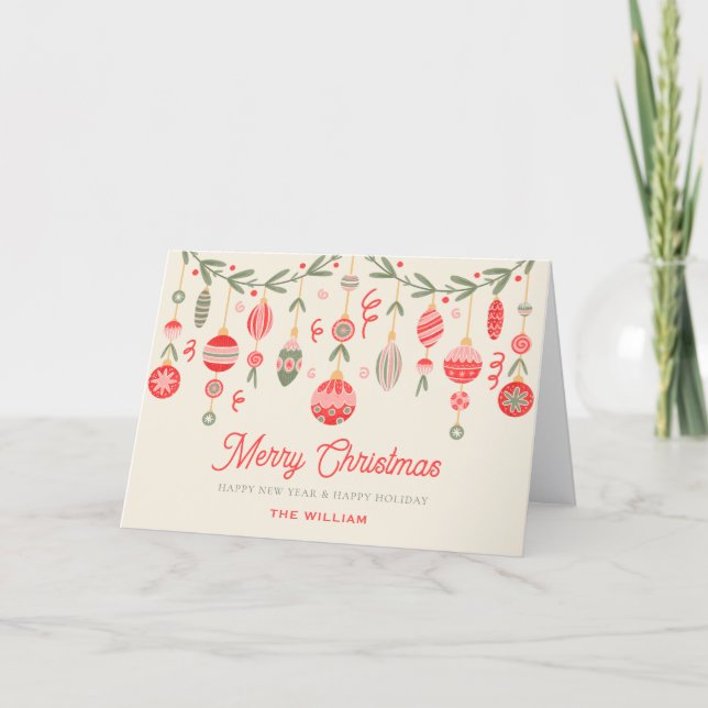 adorno de Navidad (Anverso)