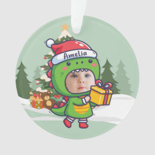 Adorno de Navidad con nombre personalizado + mensa