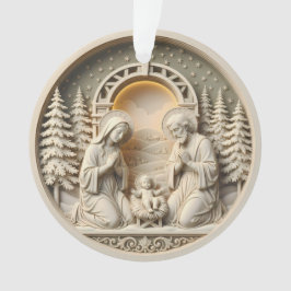 Adorno de Navidad de la Natividad – Sagrada Famili