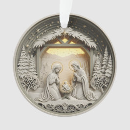 Adorno de Navidad de la Natividad – Sagrada Famili