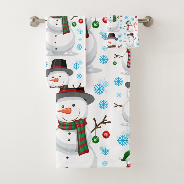 Adorno de Navidad de muñeco de nieve (In situ)